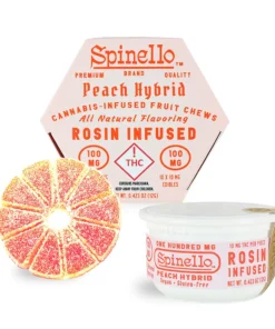 spinello gummies peach